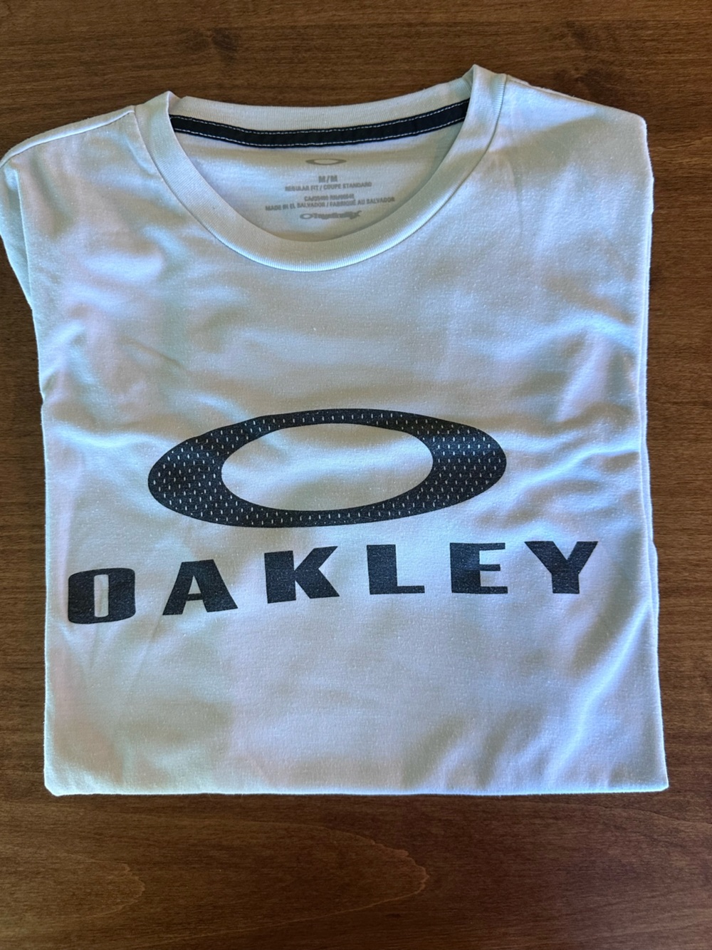 Oakley White/Grey Short Sleeve Shirt
